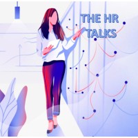 THE HR TALKS logo, THE HR TALKS contact details