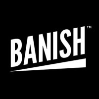 Banish logo, Banish contact details