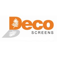 Deco Screens logo, Deco Screens contact details