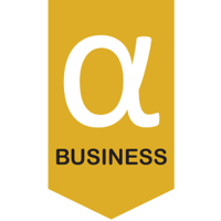 Alpha Business logo, Alpha Business contact details