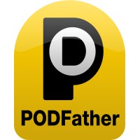 PODFather logo, PODFather contact details