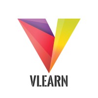 VLearn logo, VLearn contact details