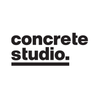 concretestudio logo, concretestudio contact details