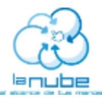 LaNube logo, LaNube contact details