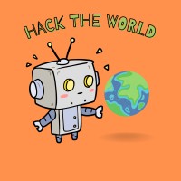 HackTheWorld logo, HackTheWorld contact details