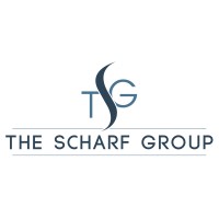 The Scharf Group logo, The Scharf Group contact details