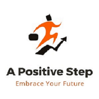 A Positive Step logo, A Positive Step contact details