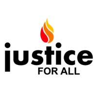 Justice For All logo, Justice For All contact details