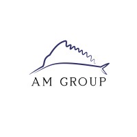 AM Group logo, AM Group contact details