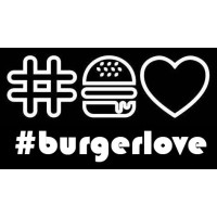 #burgerlove logo, #burgerlove contact details