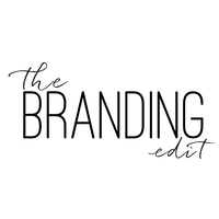 The Branding Edit logo, The Branding Edit contact details