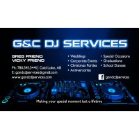 G&C DJ Services logo, G&C DJ Services contact details