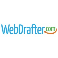 WebDrafter.com logo, WebDrafter.com contact details