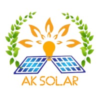 AK Solar logo, AK Solar contact details