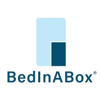 BedInABox.com logo, BedInABox.com contact details