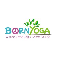 Born Yoga logo, Born Yoga contact details