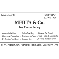 Mehta & Co. logo, Mehta & Co. contact details