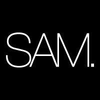 SAM. logo, SAM. contact details