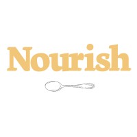 The Nourish Book logo, The Nourish Book contact details