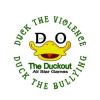 The Duckout logo, The Duckout contact details