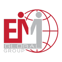 EM Global Group logo, EM Global Group contact details