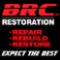 BRC Restoration logo, BRC Restoration contact details