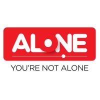 ALONE logo, ALONE contact details