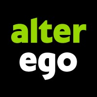 alter ego logo, alter ego contact details