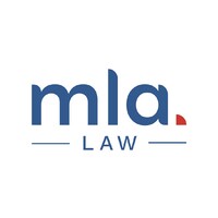 MLA Law logo, MLA Law contact details