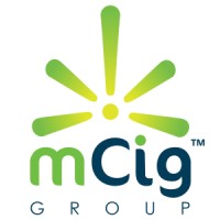 mCig Group logo, mCig Group contact details