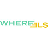 WherEls logo, WherEls contact details