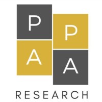 P.A. Research logo, P.A. Research contact details