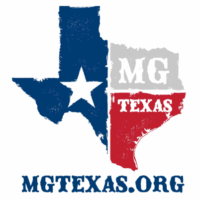 MG Texas logo, MG Texas contact details