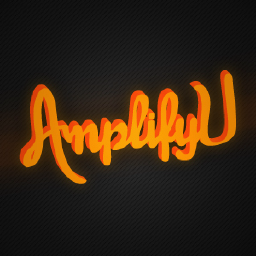 AmplifyU logo, AmplifyU contact details