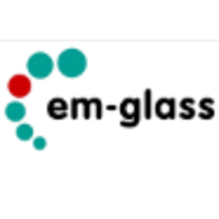 em-glass logo, em-glass contact details