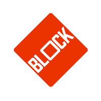 Block logo, Block contact details