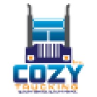 COZY Trucking logo, COZY Trucking contact details