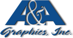 A&A Graphics logo, A&A Graphics contact details