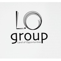 LO Group logo, LO Group contact details