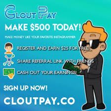 CloutPay logo, CloutPay contact details