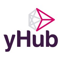 yHub logo, yHub contact details