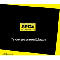 4000-TAXI logo, 4000-TAXI contact details