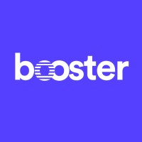 booster.global logo, booster.global contact details