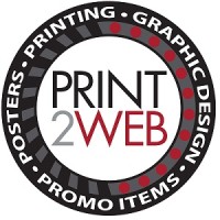 Print2Web logo, Print2Web contact details