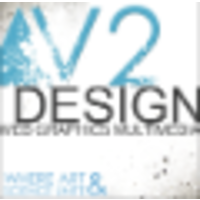 V2 Design logo, V2 Design contact details