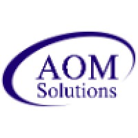 AOM Solutions logo, AOM Solutions contact details