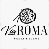 VIA ROMA PIZZAS E SUSHIS logo, VIA ROMA PIZZAS E SUSHIS contact details