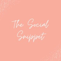 The Social Snippet logo, The Social Snippet contact details