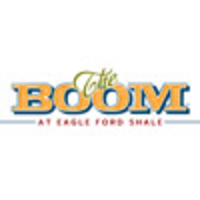 The Boom logo, The Boom contact details