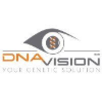 DNAVision logo, DNAVision contact details